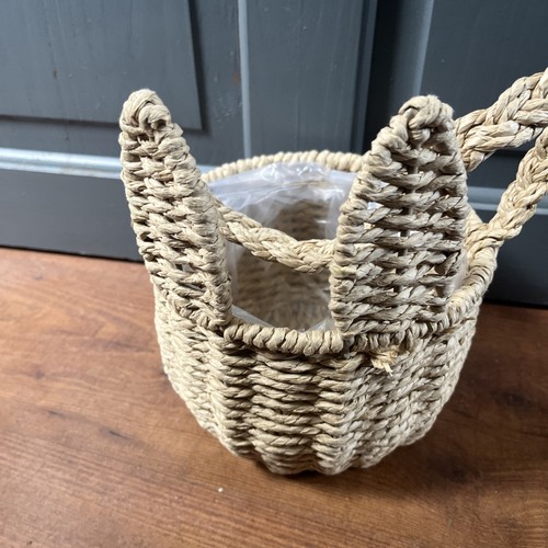 Wicker style bunny basket - style,