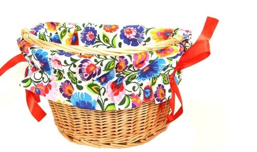 Fabric liner bike wicker - liner,