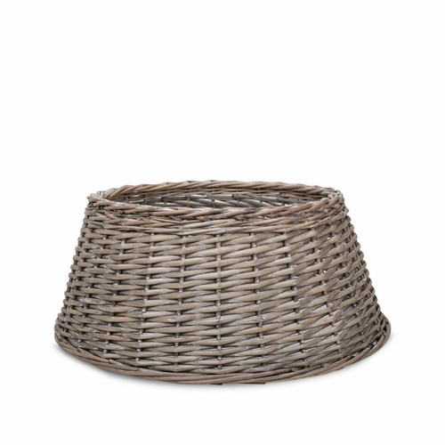 Wicker christmas tree skirt - christmas,