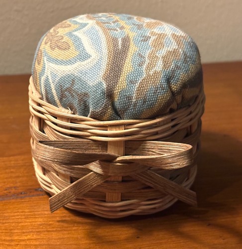 Handcrafted basket pin - handcrafted,
