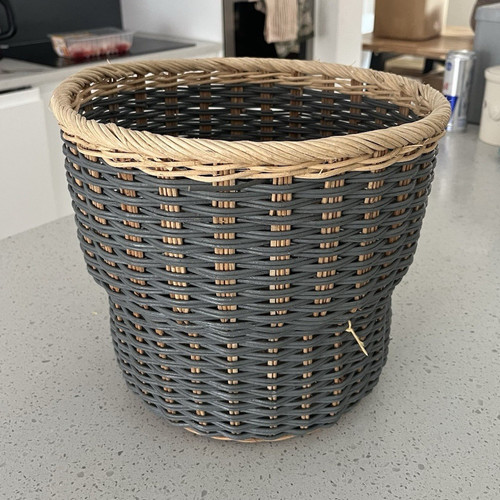 Woven planter basket plant - planter,