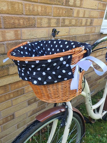 Front wicker bike - front,
