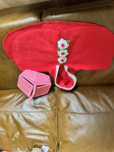 Pink wicker picnic - picnic, only