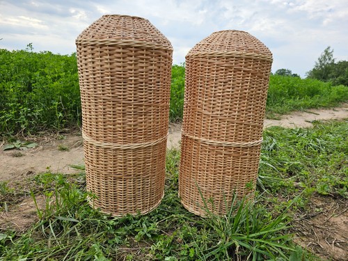 Wicker gas cylinder cover - cylinder,