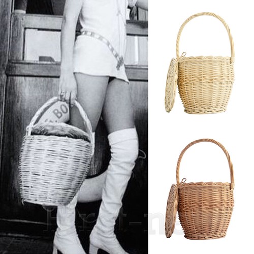 Womens wicker basket bag 100 - womens,