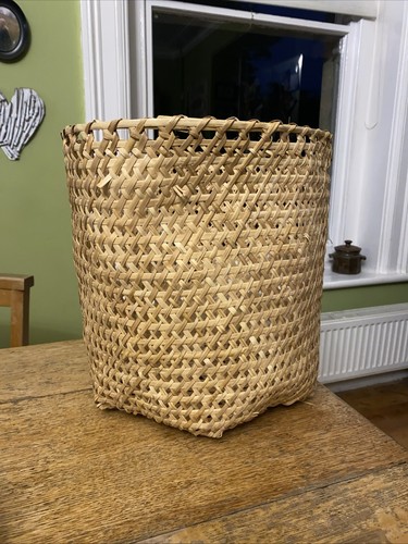 Large round natural bamboo - large,